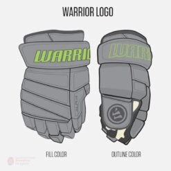 Warrior Alpha Pro Custom Hockey Gloves -Warrior warrior gloves warrior alpha pro custom hockey gloves 11782917095490