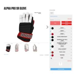 Warrior Alpha Pro Custom Hockey Gloves -Warrior warrior gloves warrior alpha pro custom hockey gloves 30364929458242