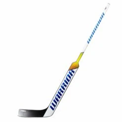 Warrior Ritual V1 Pro Intermediate Goalie Stick -Warrior warrior goalie sticks warrior ritual v1 pro intermediate goalie stick silver white blue mid l 23 5 28796860235842