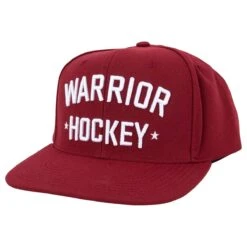 Warrior Hockey Street Snapback Hat - Burgundy