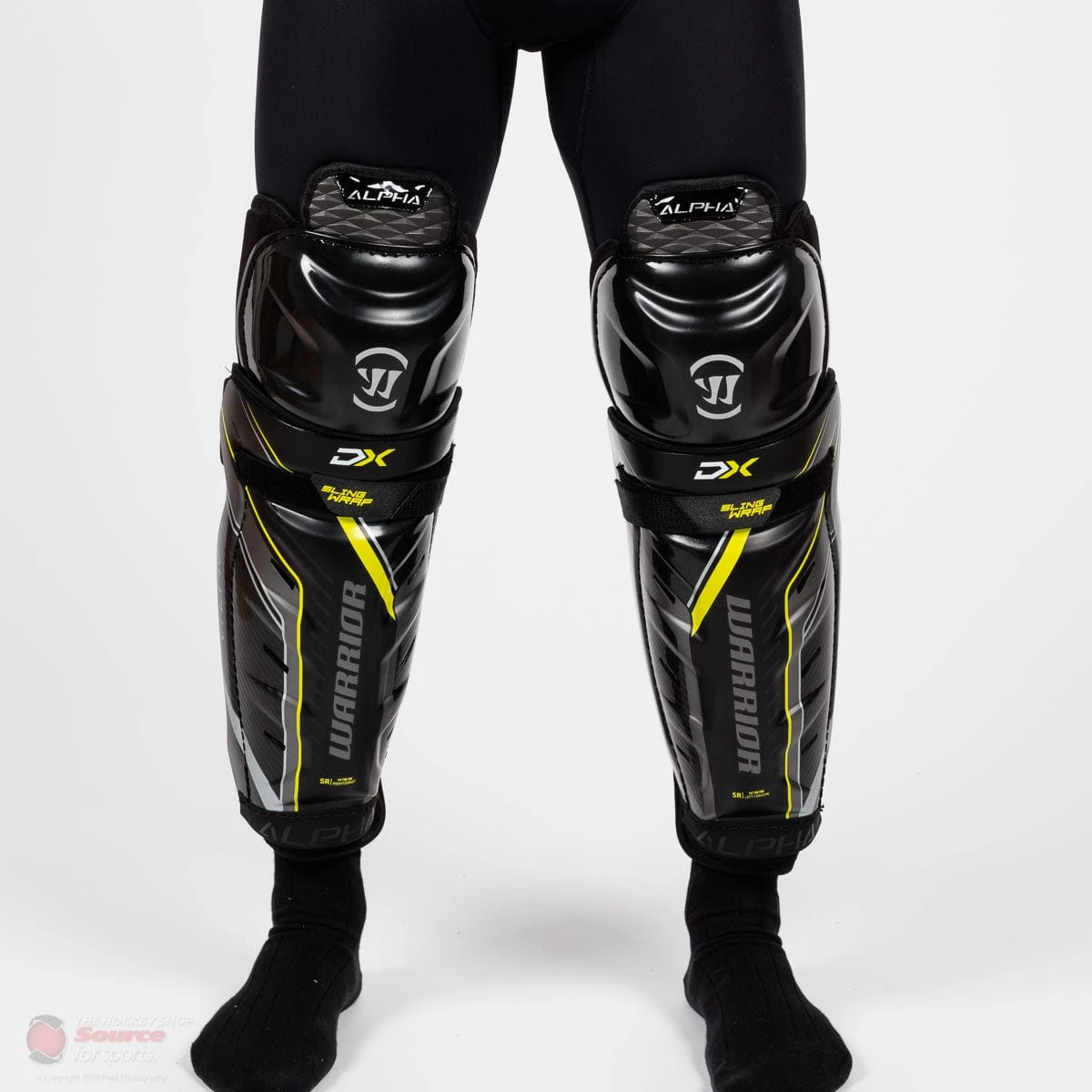 Warrior Alpha DX Senior Hockey Shin Guards 2 Warrior Alpha DX Senior Hockey Shin Guards - Image 2